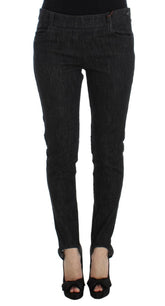 Ermanno Scervino Blue Cotton Slim Fit Denim Jeans -   -  Ermanno Scervino.